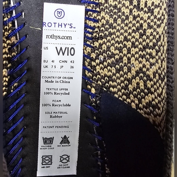 Rothy’s The Point Leopard Flats SZ 10 - Picture 7 of 8